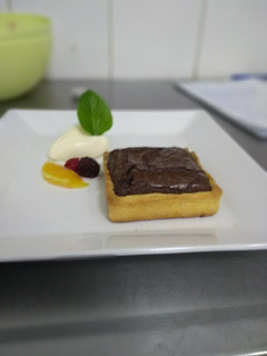 Una foto de Tarta Brownie
