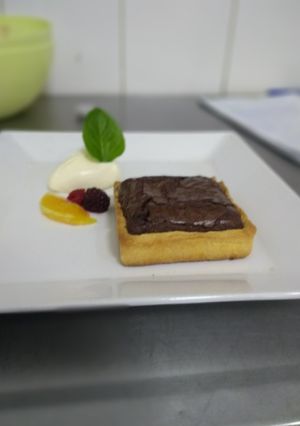 Una foto de Tarta Brownie