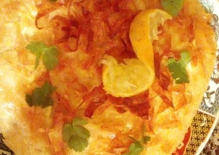 بسطيلة بالخضر او الطون
