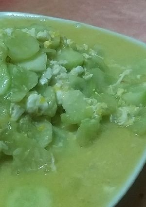 Foto resep Tumis Timun telur