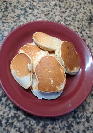 Una foto de Panqueques sin huevo