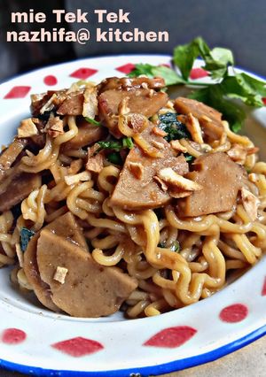 Foto resep Mie Tek Tek simple