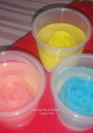 Foto resep Puding Kaca Mawar