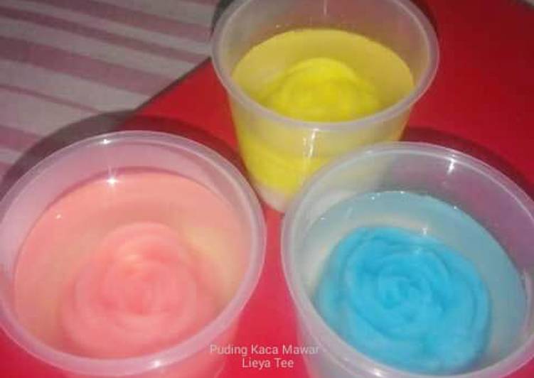 Resep Puding Kaca Mawar | Resep Membuat Puding Kaca Mawar Yang Enak dan Simpel