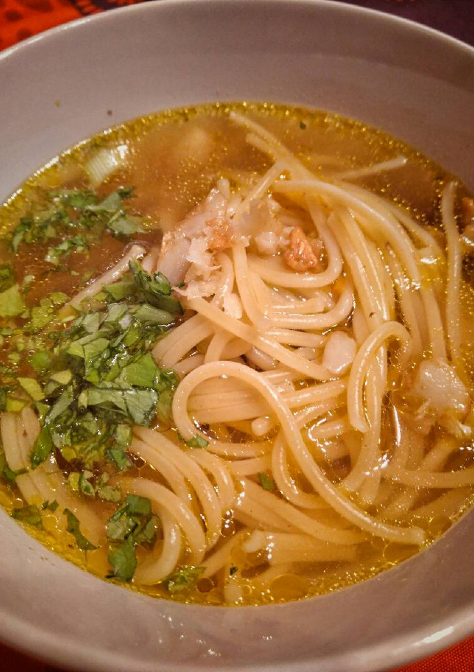 Una foto de Sopa de carne estilo Thai