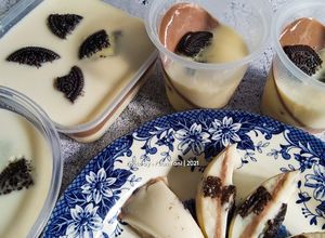 Gambar Puding Milo Oreo