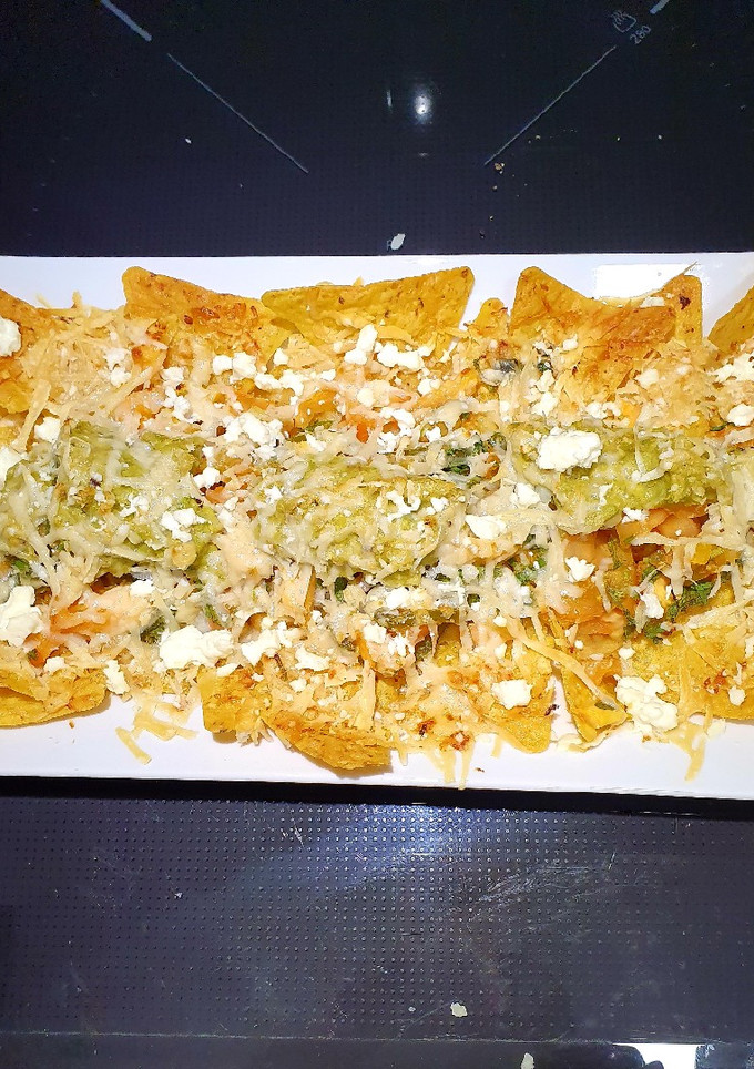 Una foto de Nachos vegetarianos