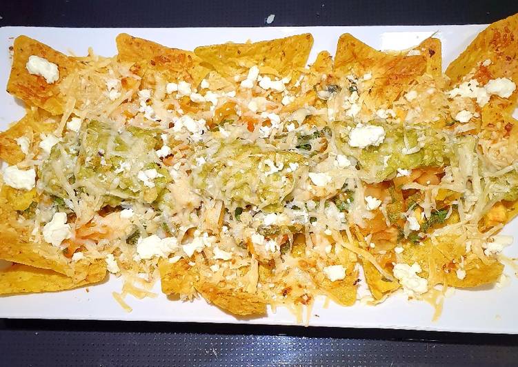 Nachos vegetarianos