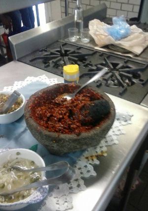 Una foto de Salsa martajada
