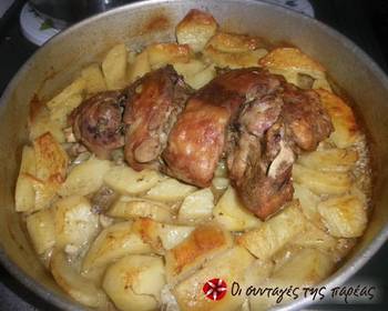 New Recipe Goat with lemon and garlic Delicious Perfect