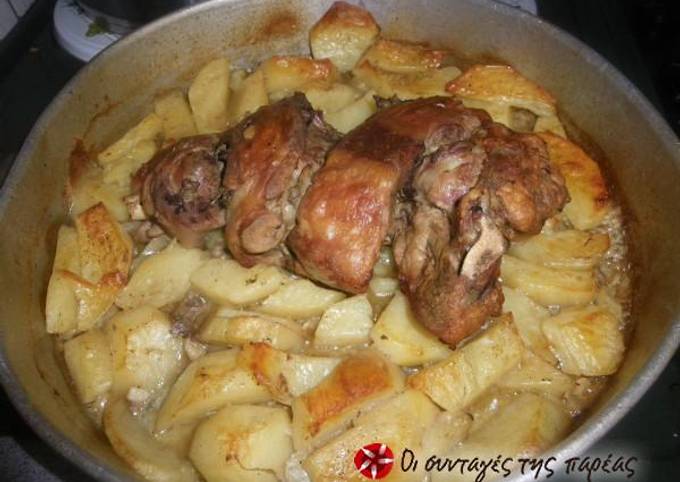 Goat with lemon and garlic Recipe by Cookpad Greece - Cookpad