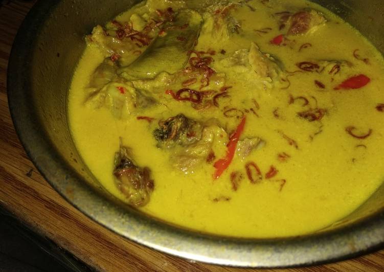 Ayam dikari alias kari ayam 😂