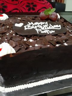 Foto resep Blackforest (kue ultah)