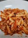 Pasta con salsa boloñesa