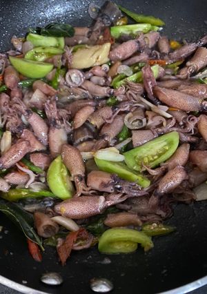 Foto resep Tumis babycumi cabe ijo alla Sept