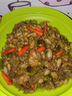 Foto resep Baby cumi sambal hijau