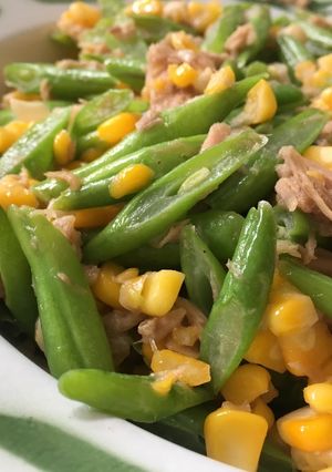 Foto resep Buncis Tuna dengan Jagung Manis