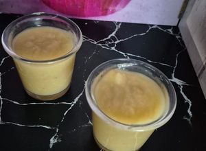 Une photo de Compotes de pommes poires 🍐 rhubarbe bananes sans sucre