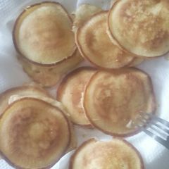 A picture of Fluffy pancakes.