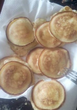 A picture of Fluffy pancakes.