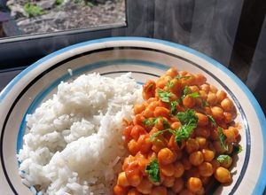 Una foto de Curry de Garbanzos 🔥