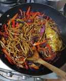 Wok de verduras