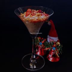 A picture of Strawberry Cheesecake.