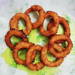 A picture of Potato rings.
