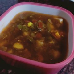 A picture of Monchow Soup.