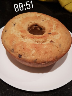 Una foto de Budín de limón con chips de chocolate