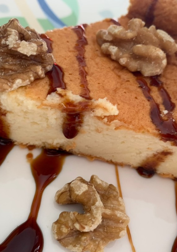 Una foto de Tarta de queso mascarpone