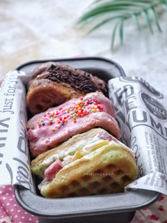 Foto resep Ice cream waffle sandwich