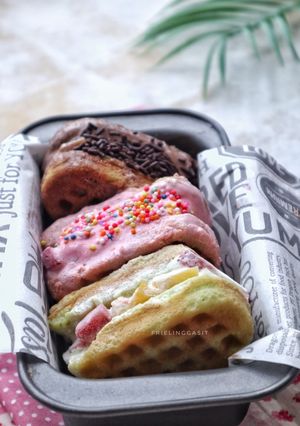 Foto resep Ice cream waffle sandwich