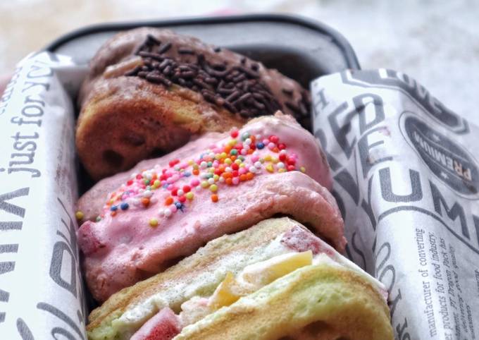 Resep: Ice cream waffle sandwich Gampang