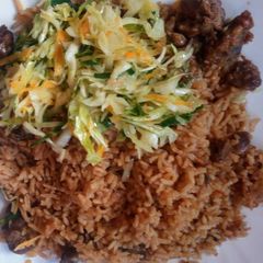 A picture of Pilau With Vegetables.