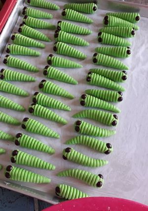 Foto resep Caterpillar Cookies