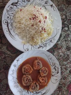 عکسی از دستور رولت گوشت