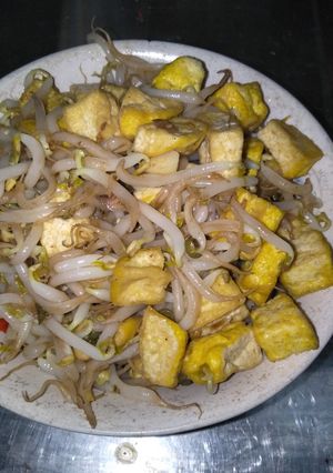 Foto resep Oseng toge tahu