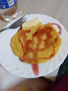Una foto de Tortitas de plátano