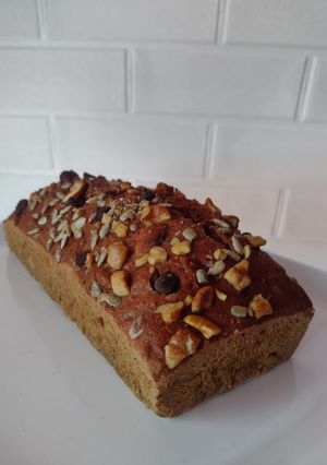 Una foto de Budín de remolacha y cacao
