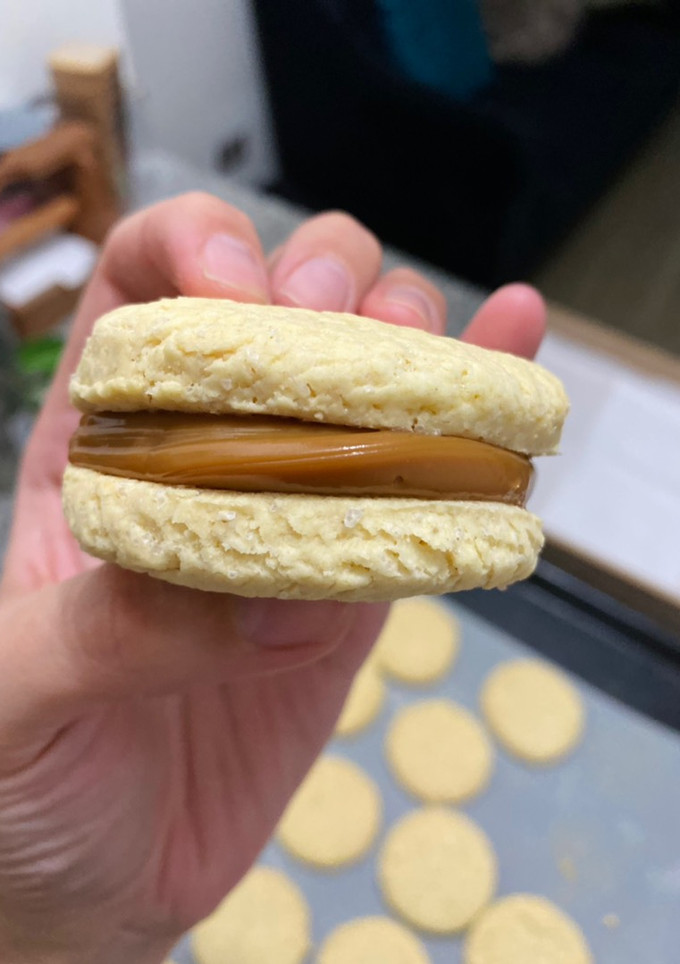 Una foto de Alfajores de maicena