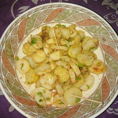 A picture of Aloo dum.