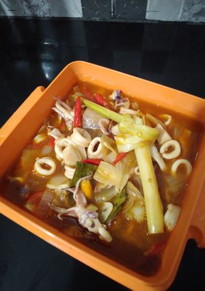 Foto resep Cumi cumi asam manis