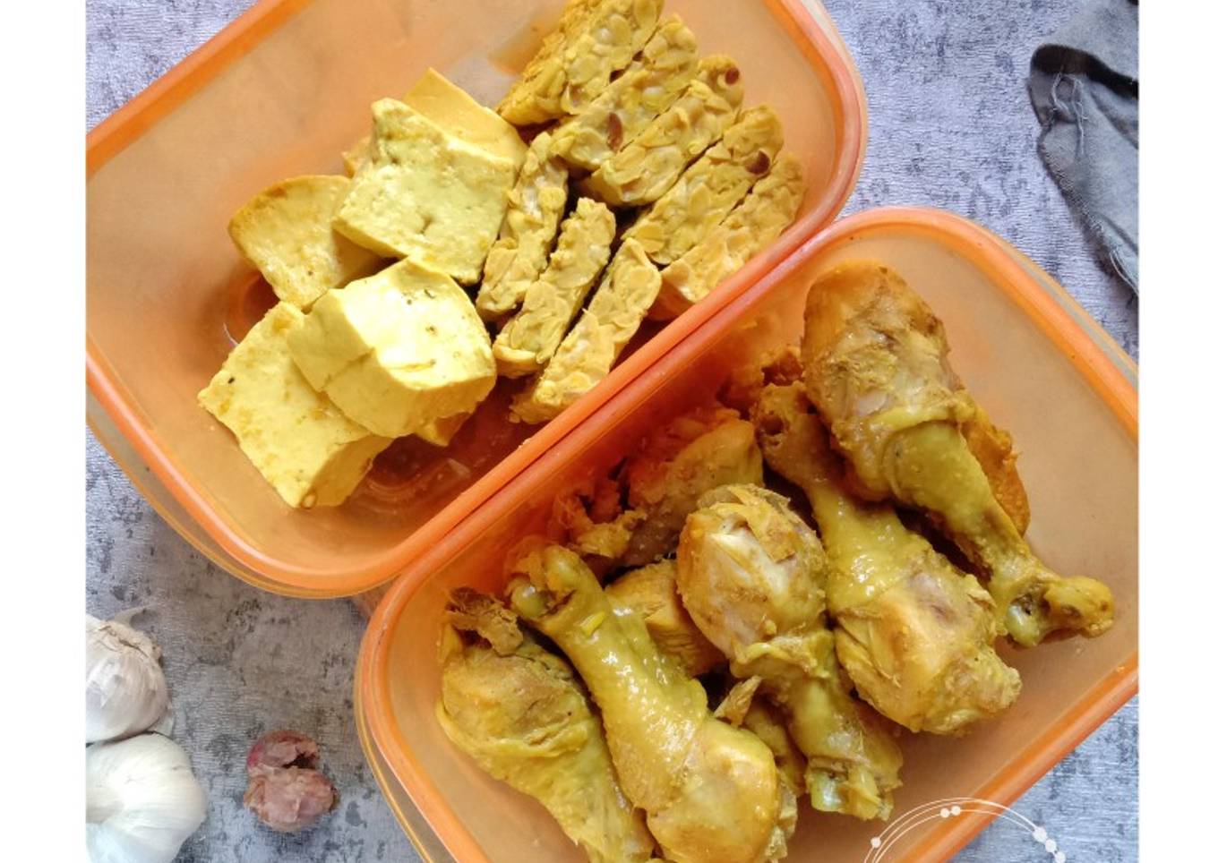 Ayam Tahu Tempe Ungkep