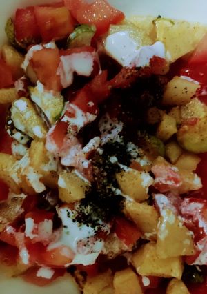 صورة لوصفة سلطه الخضار 🥗✔️