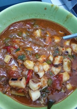 Foto resep Cumi tumis pedes manis