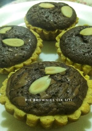 Foto resep Pie Brownies Pisang simple