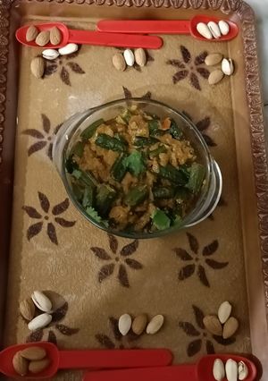 प्याज वाली भिंडी (pyaz wali bhindi recipe in Hindi) रेसिपी मुख्य फोटो