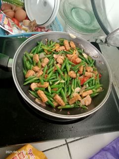 Foto resep Tumis tempe kacang panjang