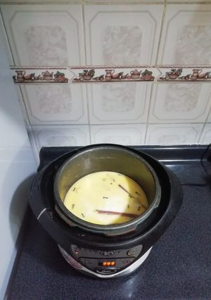 Una foto de Arroz con leche en olla a presión
